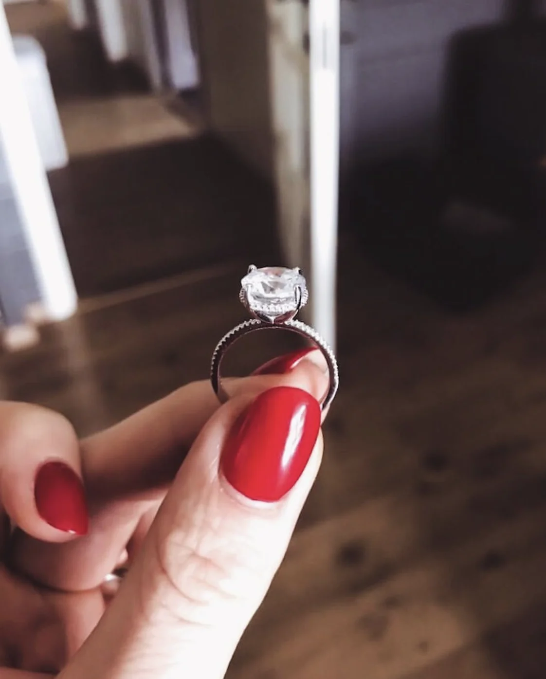 Классические кольца с четырьмя когтями из стерлингового серебра 925 пробы 2 карата