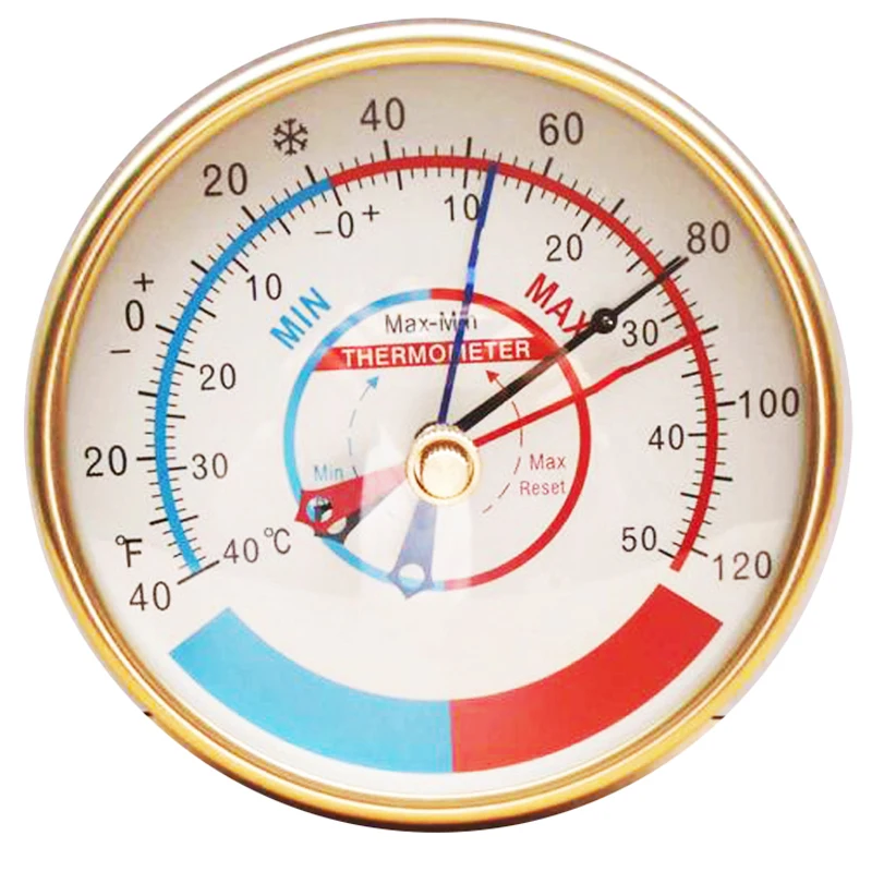 Цифровой термометр для дверей теплицы Круглый гигрометр измеритель температуры