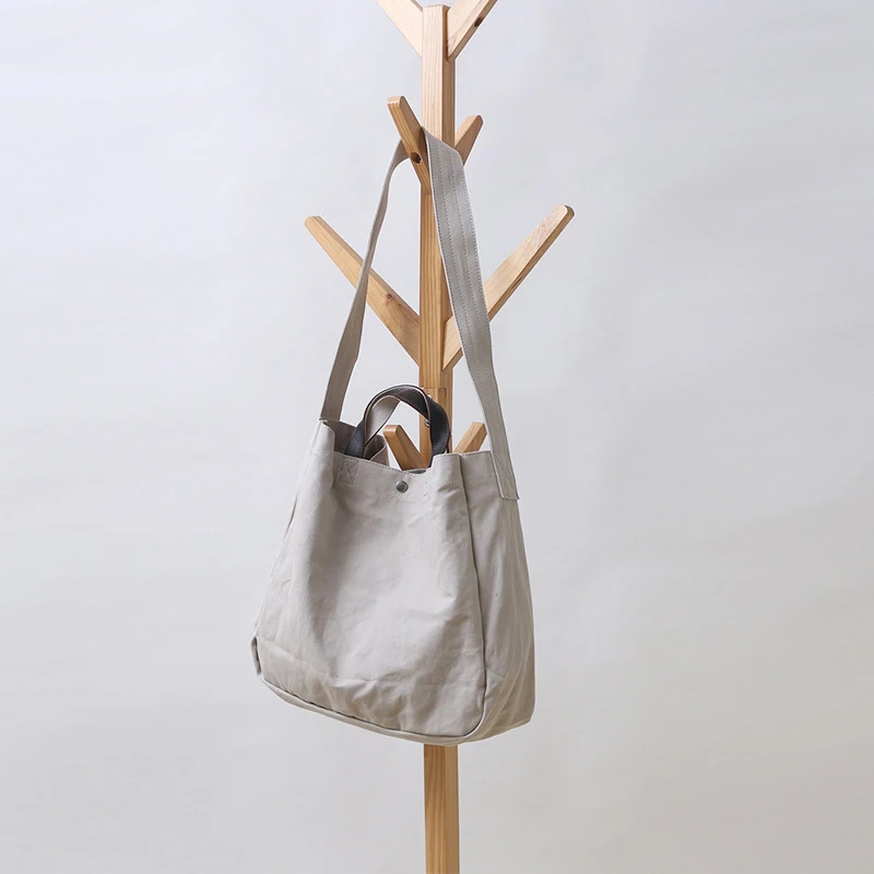 Холщовые женские сумки на плечо YFZ модные простые высококачественные ручные с