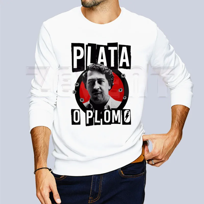 Narcos Pablo Escobar Thug Life Men's Hoodies Spring Autumn Male Casual Sweatshirts Sweatshirt Tops | Мужская одежда