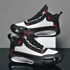 2021 мужские баскетбольные туфли, высокие модные кроссовки, мужская обувь в стиле ретро, дышащая Нескользящая мужская спортивная обувь, повседневная обувь для бега