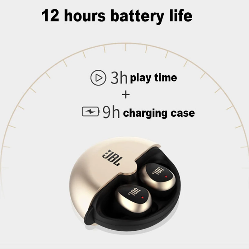 JBL C330TWS True Wireless Bluetooth Headset In-ear Noise Reduction 5.0 Waterproof Heavy Bass HIFI Earplugs Applicable | Электроника
