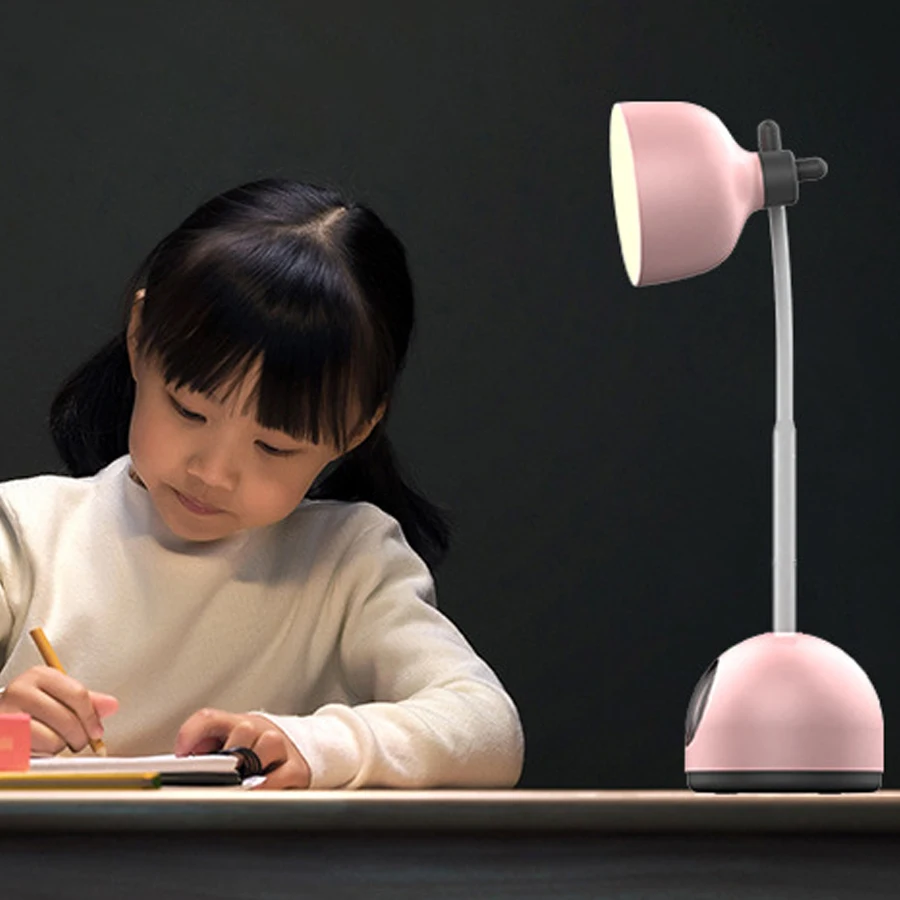 

Led eye protection table lamp lighting creative cartoon desk lamp USB charging NightlightA649