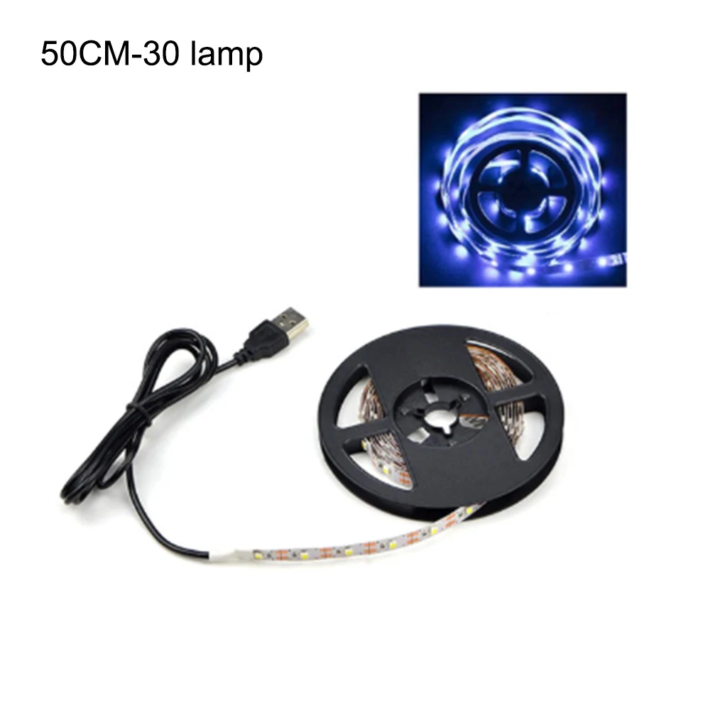

Controller Tape Lamp RGB 1PC Bedroom BackLight PC Desk Screen Light Decoration 5V USB Diode Flexible Remote Strip Light
