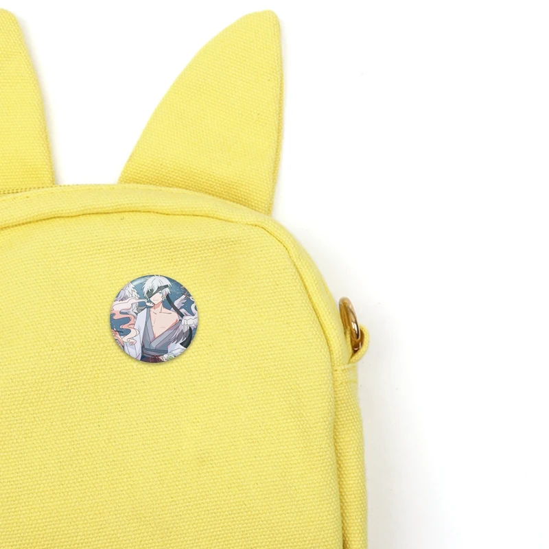 

Fashion High Quality Anime Fushiguro Megumi Brooches Cute Pins For Backpacks Cartoon Badge Decoration Brooches