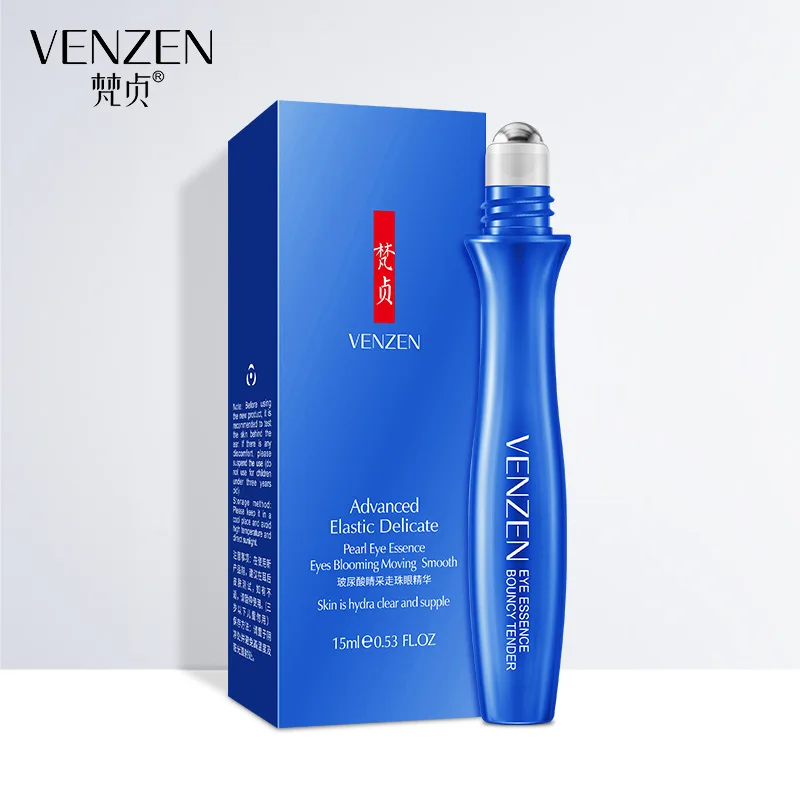 Крем для массажа глаз с шариком против отечности мешки под эссенция укрепляющий