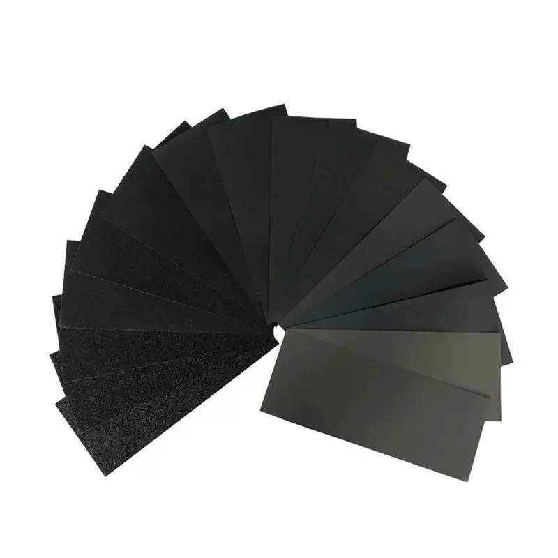 

N84F 42Pc Sanding Paper 120 To 3000 Grit, Used For Car Grinding 9 * 3.6In