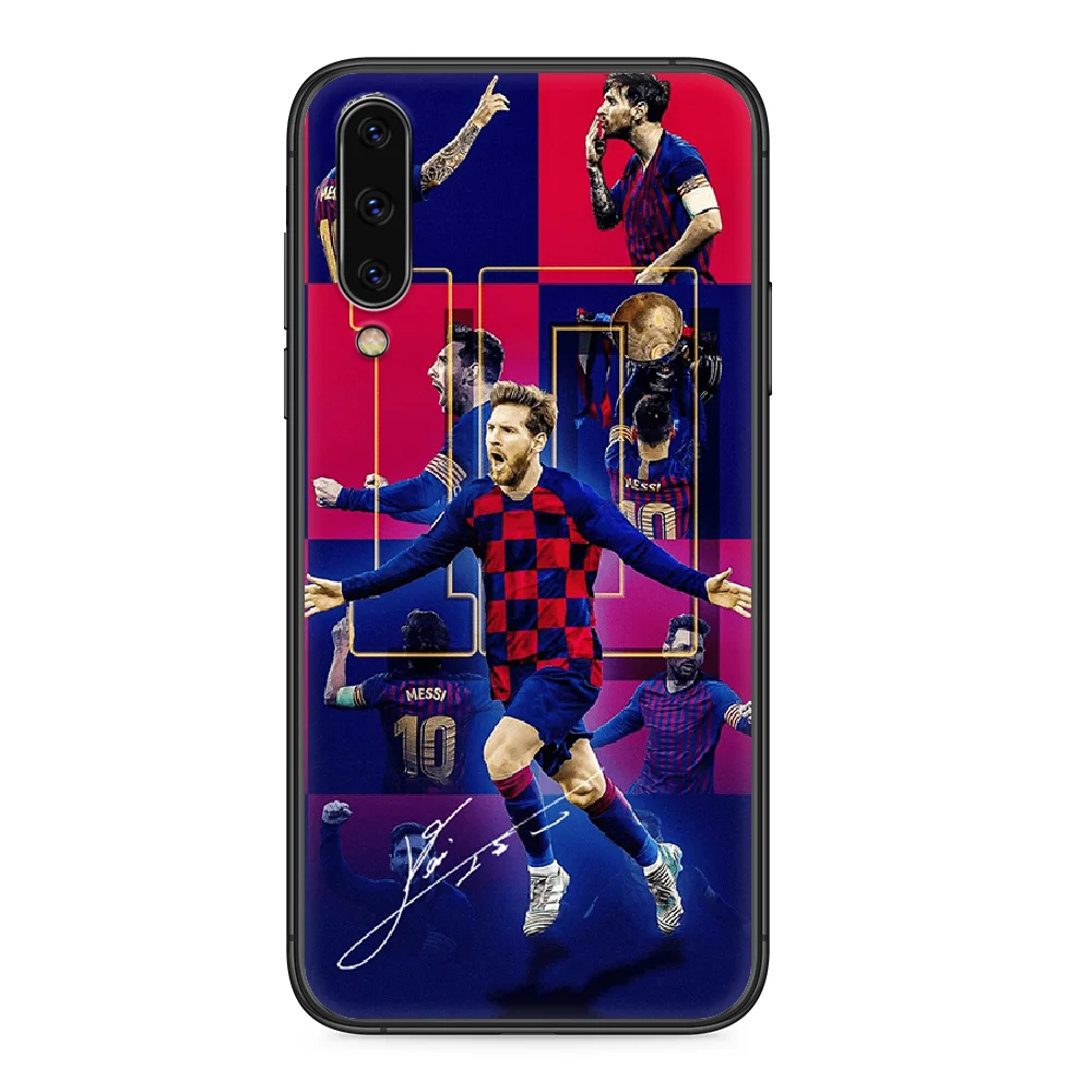 

Messi Soccer 10 Phone case For Samsung Galaxy A 3 5 7 8 10 20 20E 21S 30 30S 40 50 51 70 71 black coque painting bumper soft