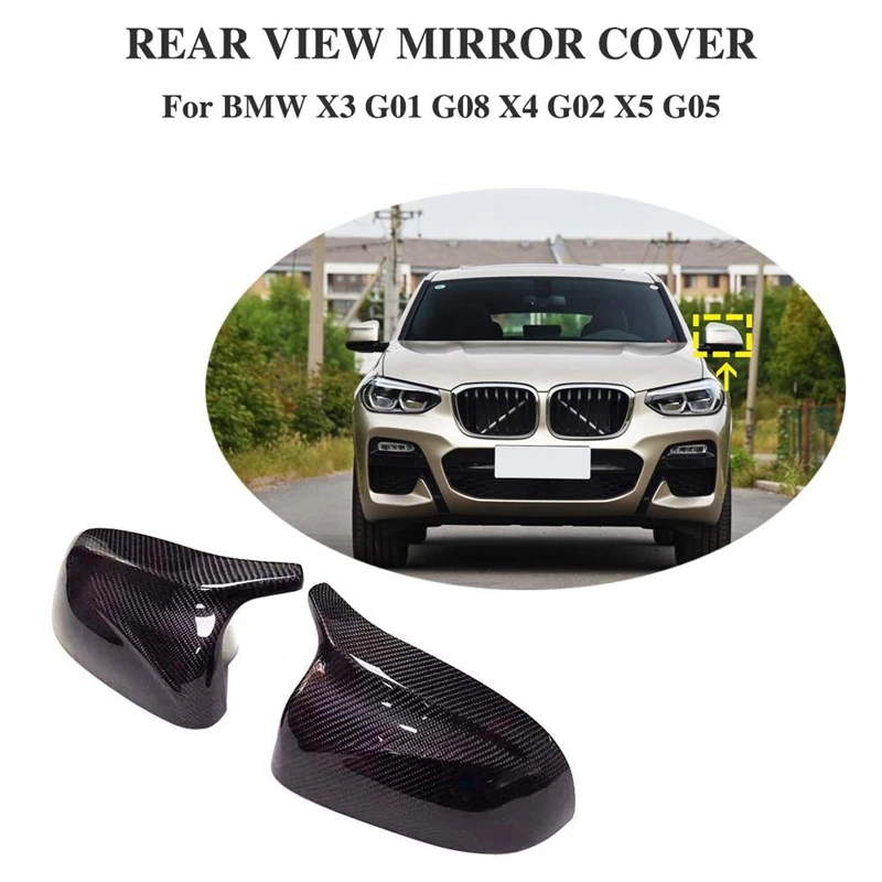 Для BMW новые модели X3 G01 X4 G02 X5 G05 зеркало заднего вида M Look глянцевый черный цвет