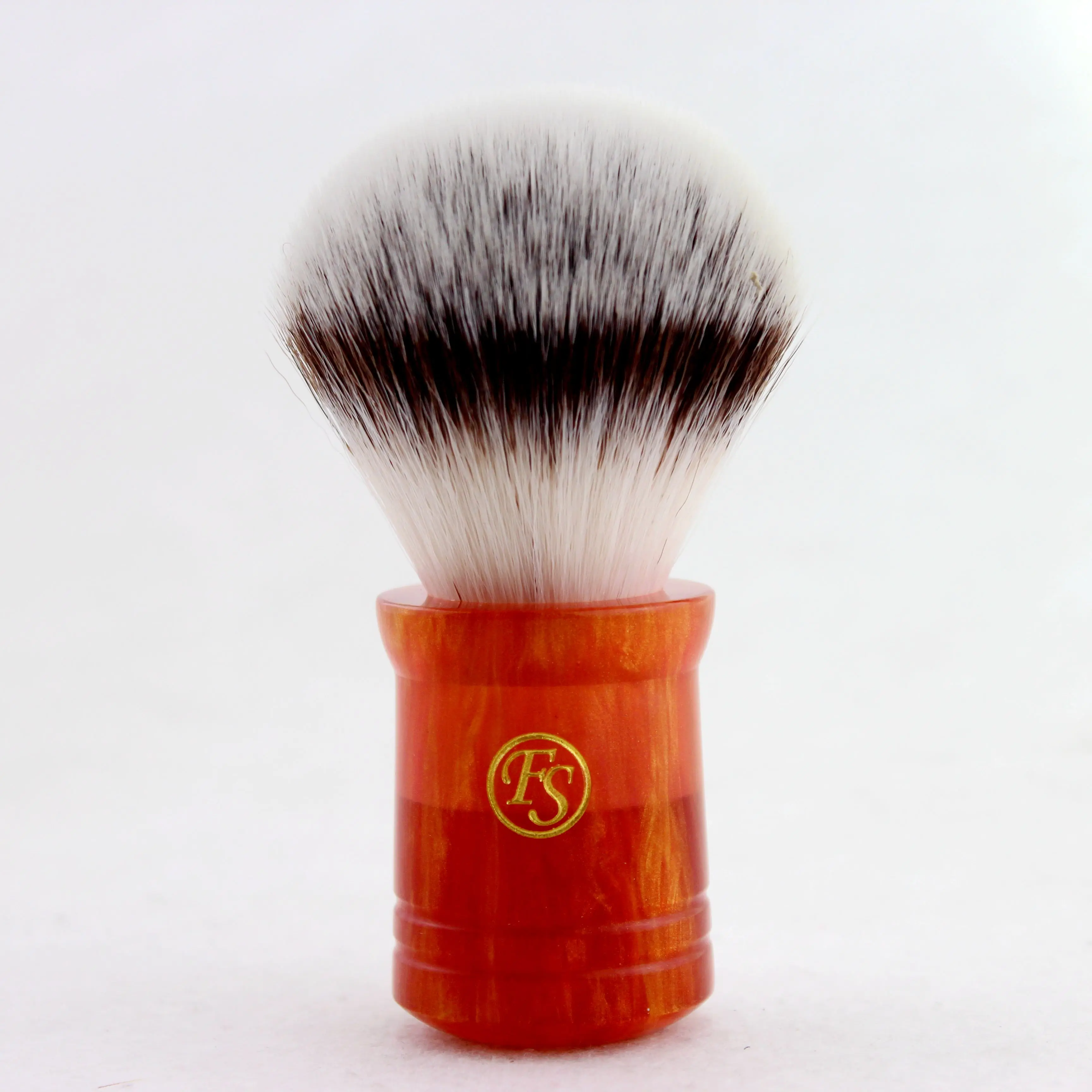 Щетка для бритья из синтетического волокна FS-26 мм G4 с ручкой в виде пламени +