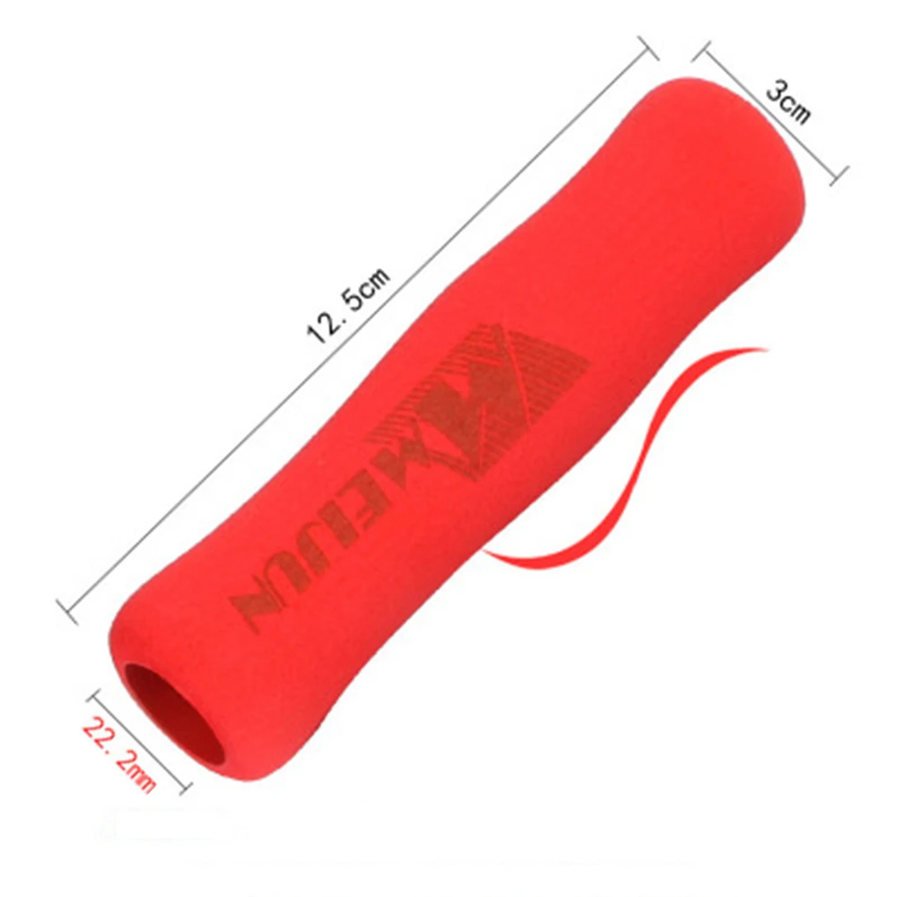 

1 Pair Sponge Cycling Bicycle Grips Outdoor MTB Bike Handlebar Cover Removeable Plastic End Anti-slip Strong Support Bike Part