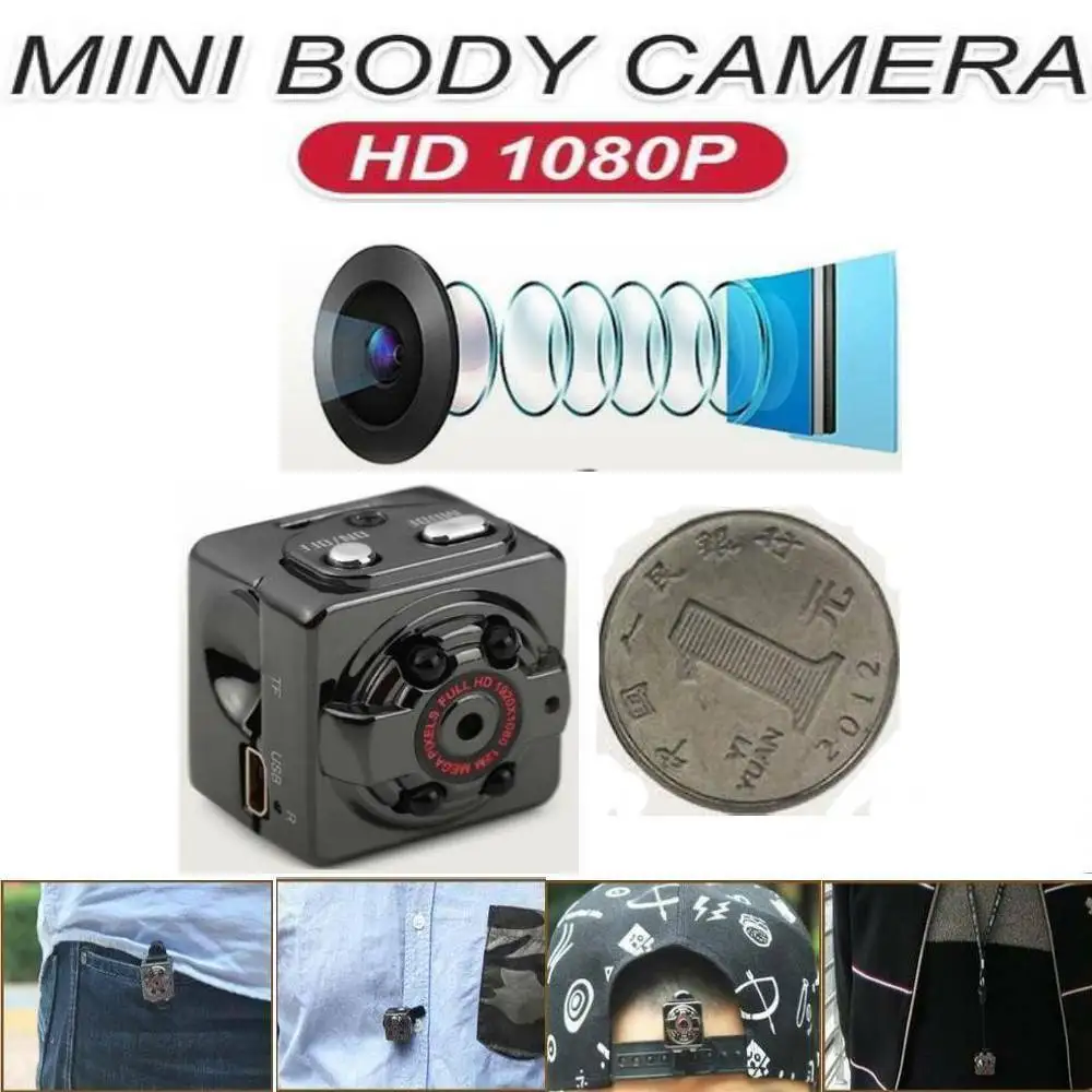 SQ8 мини Gizli Kamera Espion HD 1080P секретная DVR камера микро видео фото видеокамера Спорт DV