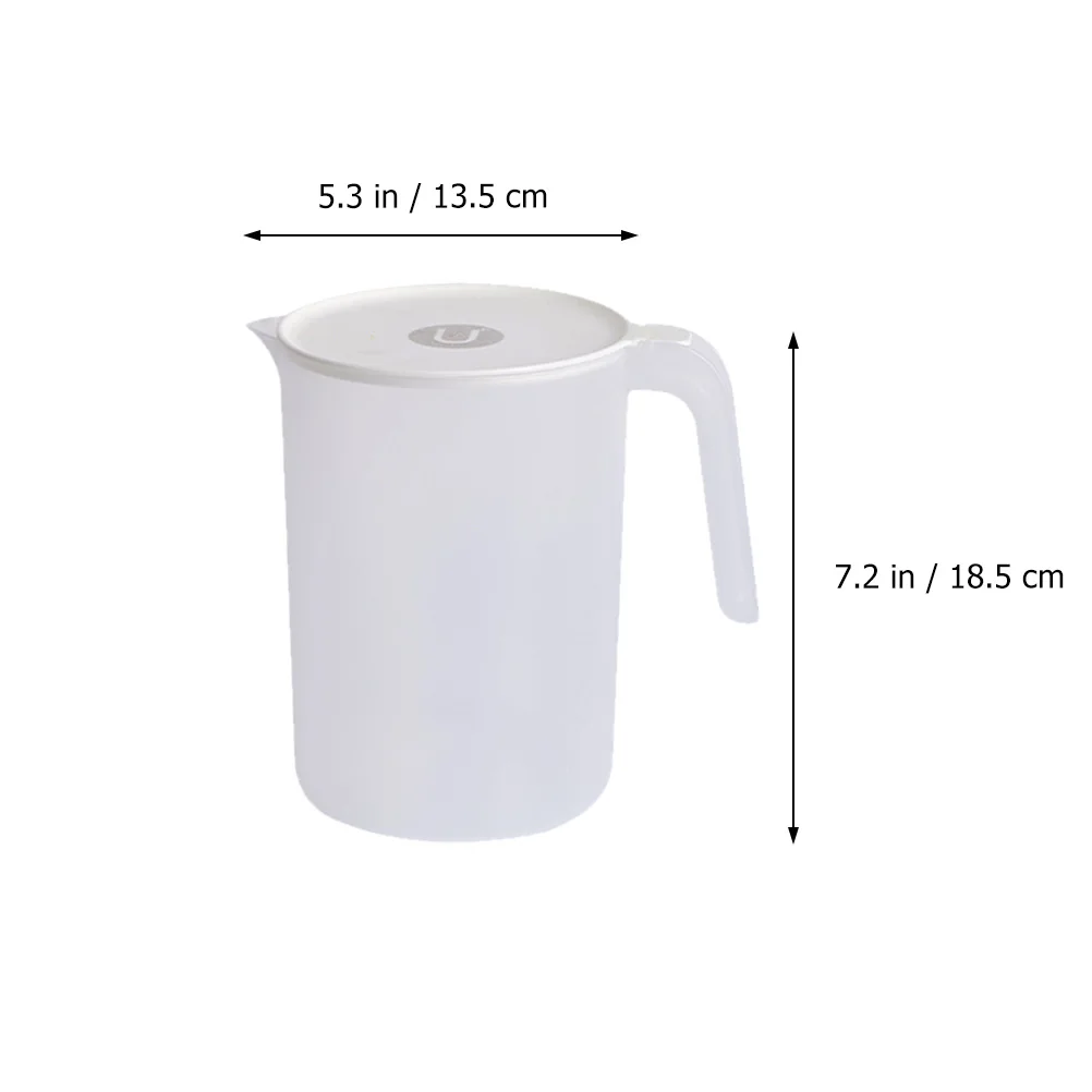 

1 Set Plastic Cold Water Kettle With Cups Transparent Water Pitcher Teapot Set