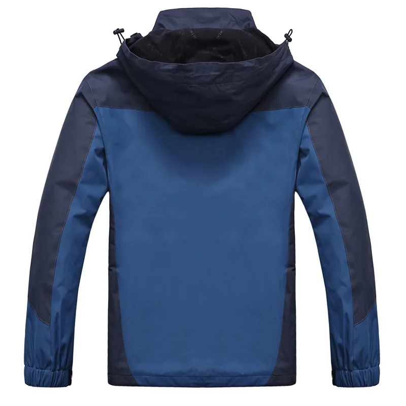 

Men Wome Spring Autumn Waterproof 5000 Breathable Hiking Trekking Camping Fishing Climbing Jackets Hoodie L-5XL Oversize Coat