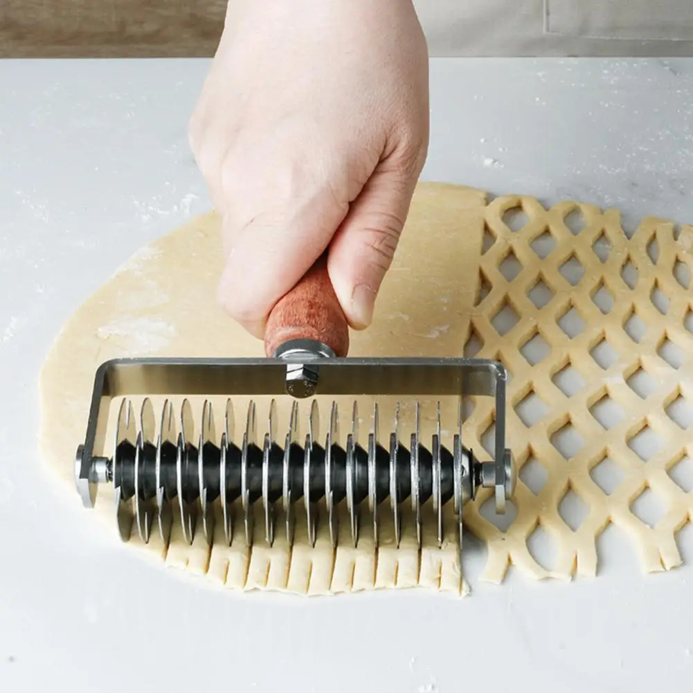 Ролик с решетками пищевой класс нержавеющий нержавеющая сталь пицца выпечка