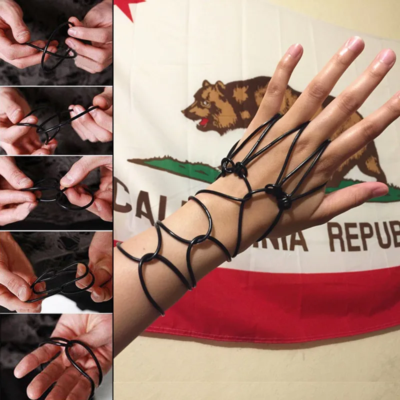 10 шт черный силиконовые браслеты в стиле панк рок резиновая унисекс браслет для