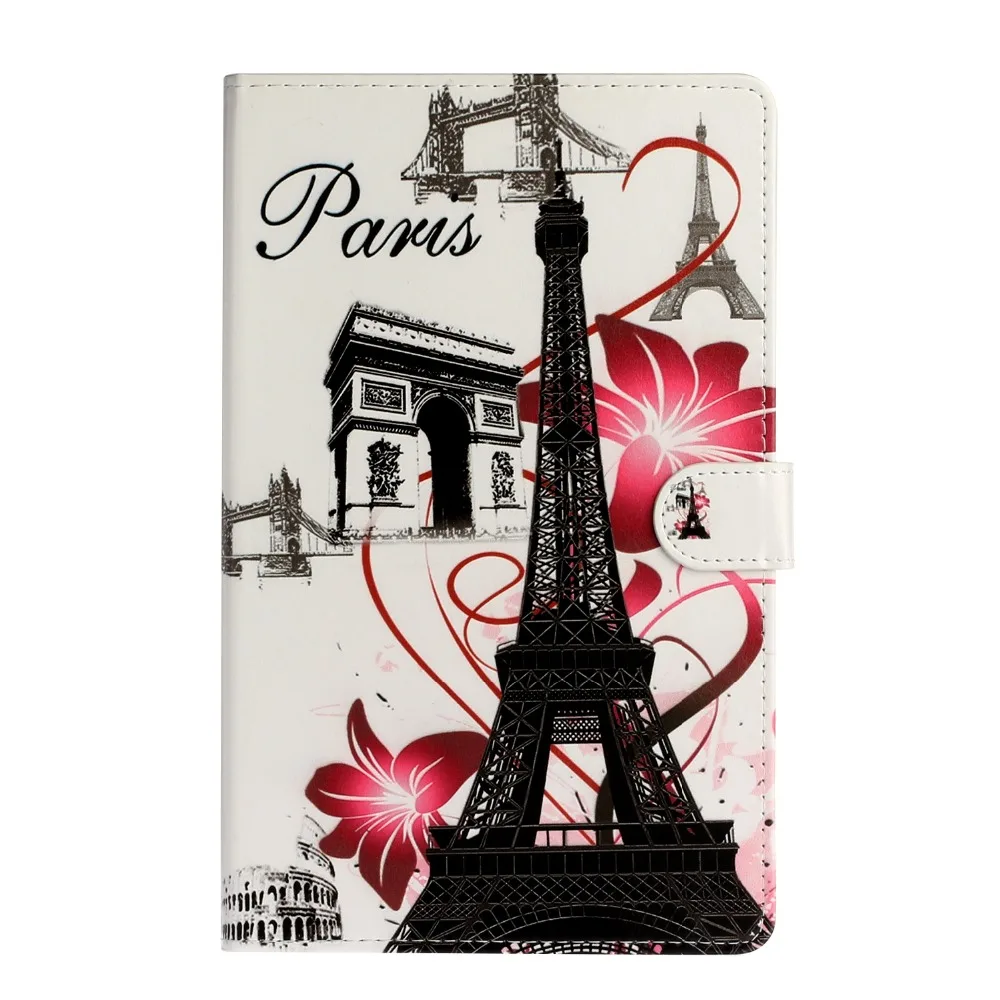 Кожаный чехол для Samsung Galaxy Tab A 10,1 SM-T510 T515 Coque для Galaxy Tab A 10,1 T510 T515 крышка Capa+ пленка+ ручка