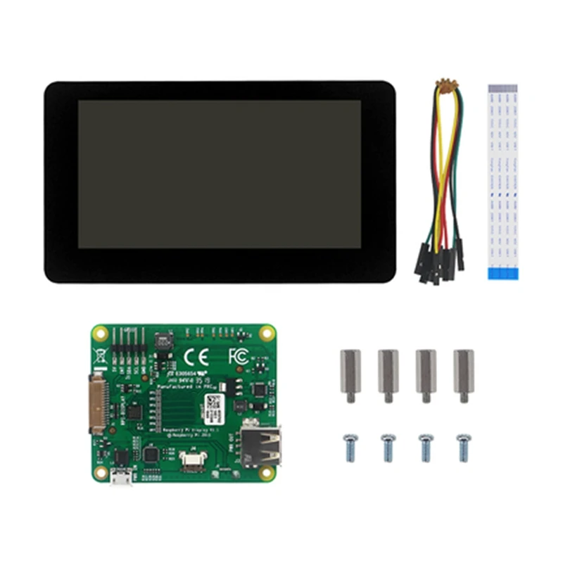 

Подходит для Raspberry Pi 7-дюймовый экран с нажимом, разрешение 800X480, подходит для Raspberry Pi