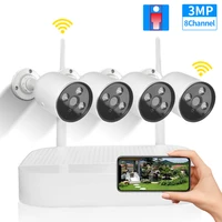 sdeter tuya smart life 8ch video system surveillance camera nvr kit 1080p 1536p waterproof wireless wifi cctv security set