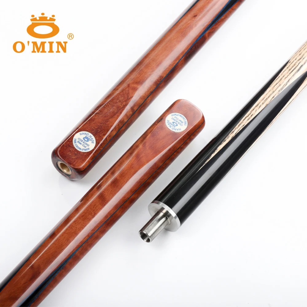 New O'MIN STAR CUT 3/4 Snooker Cues10mm наконечник зольный вал хорошая прочность набор