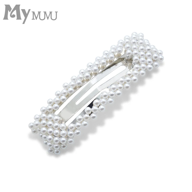 Заколка для волос с имитацией жемчуга заколка девочек 2020 новинка аксессуары