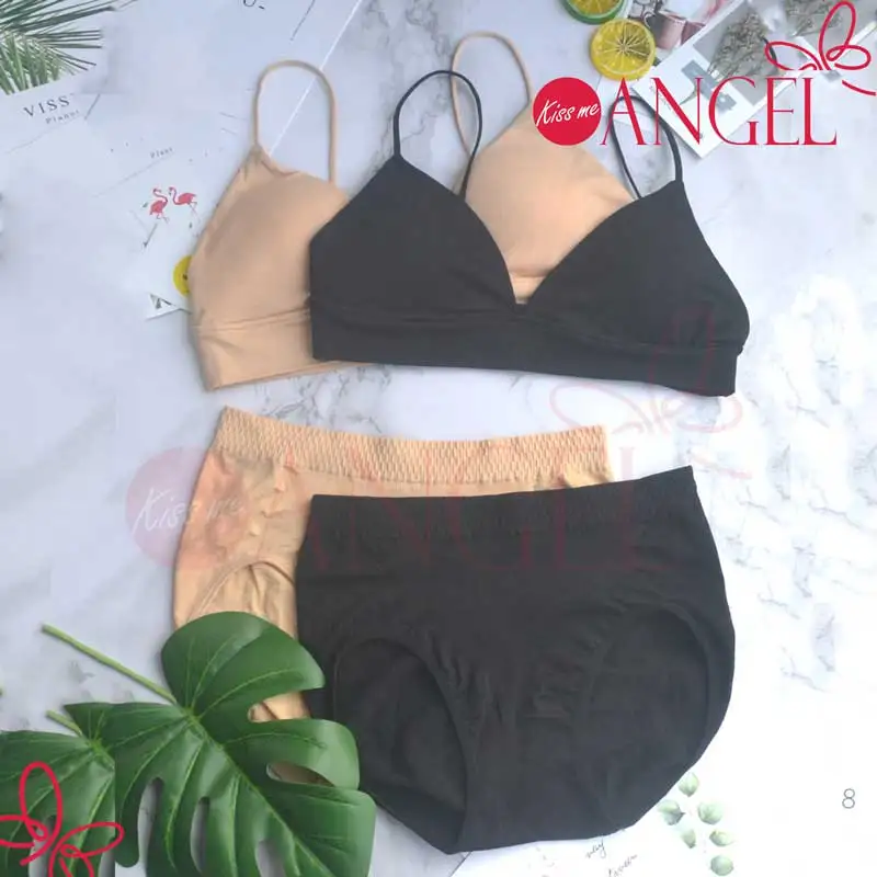 Женский эластичный бюстгальтер с V образным вырезом|Комплекты нижнего белья| |