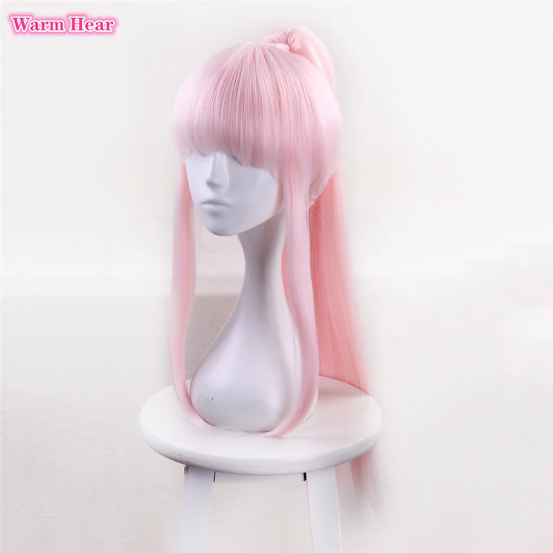 

Honkai Impact 3 Yae Sakura Cosplay 65cm Pink Long Ponytail Heat Resistant Synthetic Hair Halloween Carnival Party + a wig cap