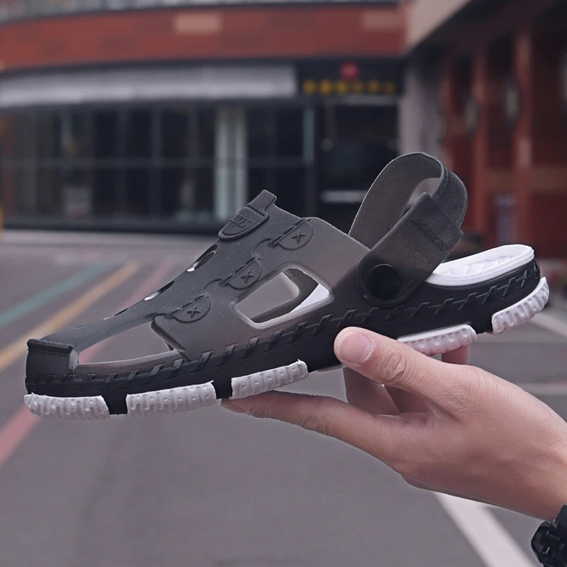 

Сандалии мужские пляжные, спортивная обувь, кроссовки, тапки, шлепанцы для мужчин и женщин, Роскошные, Повседневные тапочки для мужа, лето