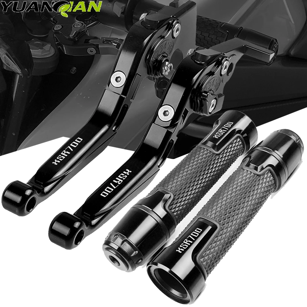 

Motorcycle XSR 700 Adjustable Foldable Brake Clutch Lever Handle Grips For YAMAHA XSR 700 XSR700ABS 2016 2017 2018 2019 2020