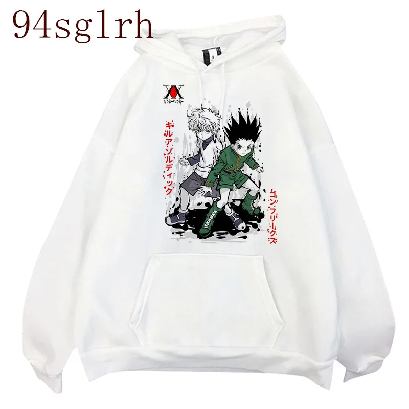 Худи унисекс Hunter X Killua Hisoka забавная мультяшная толстовка с рисунком манги Мужская