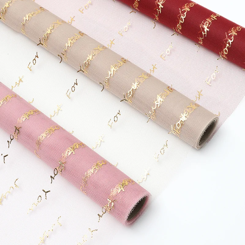 Скрапбукинг 1 м с надписью для вас на английском языке декоративный марлевый