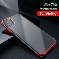 luxury plating phone case for iphone 11 pro max case hard pc back cover for iphone x pro max protective case coque fundas cases