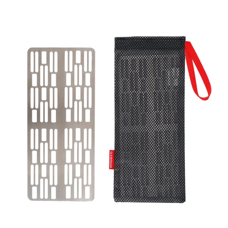 

304 гриль для барбекю из нержавеющей стали, тарелка для пикника на открытом воздухе, портативная сетчатая доска для барбекю, сверхлегкая реше...