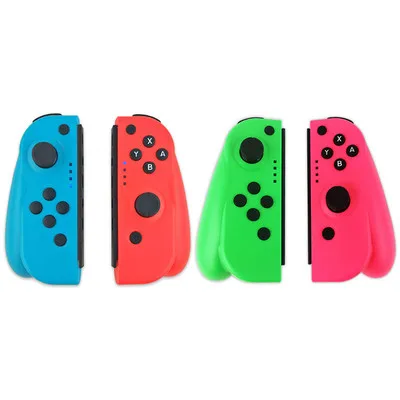 Беспроводной Pro Handgrip Bluetooth джойстики Joy-Con(L/R) игровые контроллеры геймпад для Nintendo Switch NS консоли синий и красный