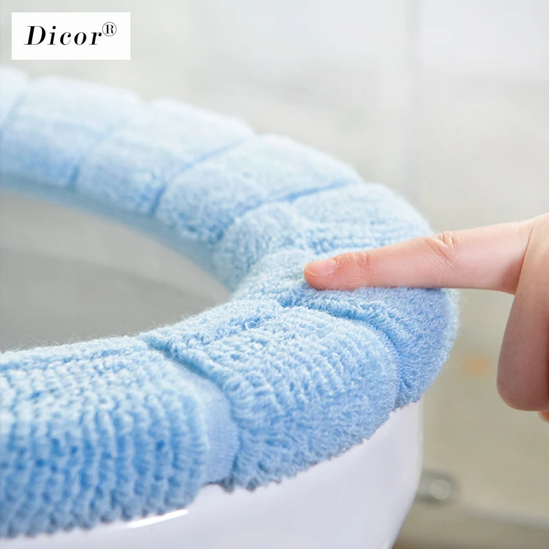 Сиденье для унитаза теплое зимнее мягкое подогреваемое моющееся сиденье коврик