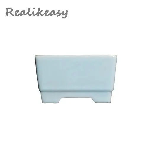 Цветочный горшок в китайском стиле из фиолетовой глины керамический бонсай