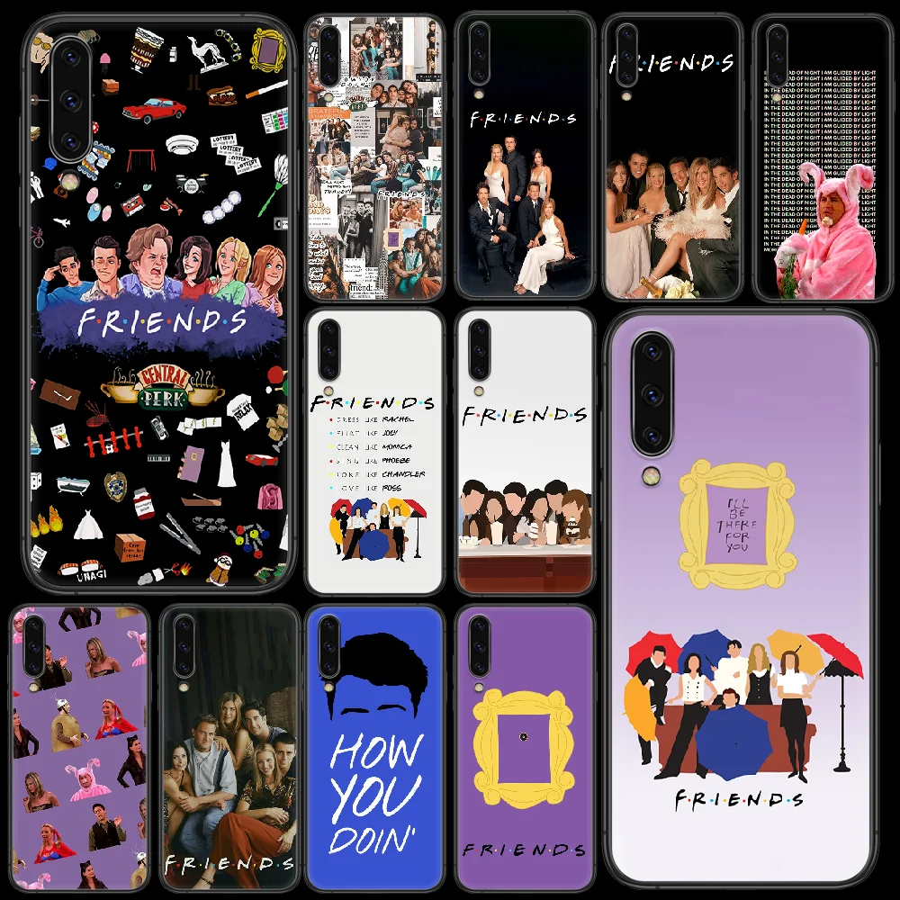 Чехол для телефона Friends TV Samsung Galaxy A 72 71 70 52 51 41 40 31 30 21 20 10 S J 5 6 7 2017 2018 черный