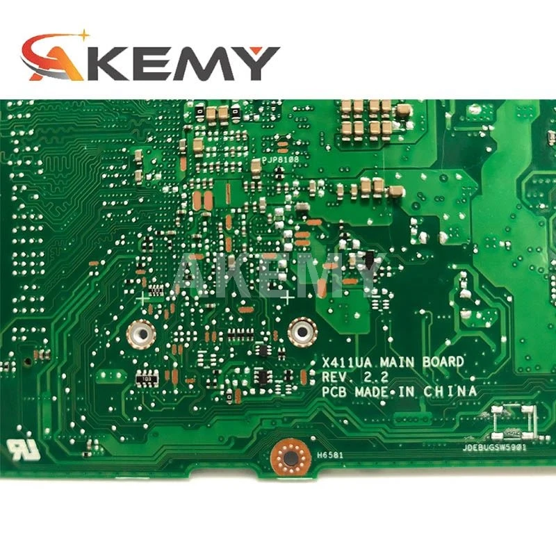 akemy x411ua laptop motherboard for asus x411un x411uq x411ur x411uqk mainboard w i5 8250 8gb ram uam free global shipping