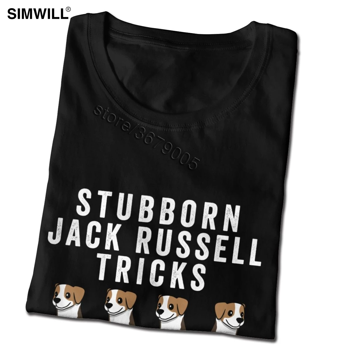 Футболка для тренировок собак с коротким рукавом и забавным дизайном | Мужская