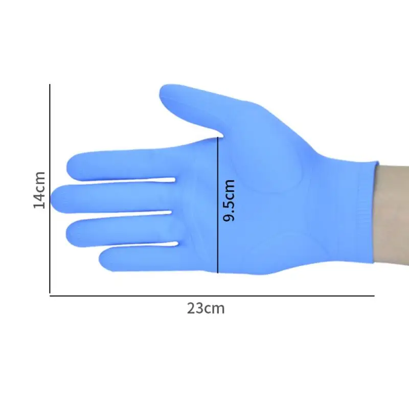 

reusable silicone gloves Black reusable Nitrile Gloves Waterproof Exam Gloves Ambidextrous For House Tattoo Gloves