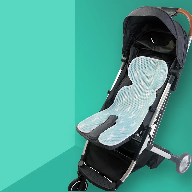 

3D Breathable Toddler Baby Stroller Cool Mat Kids Feeding Chair Seat Mat Cartoon Support Pad For All Seasons