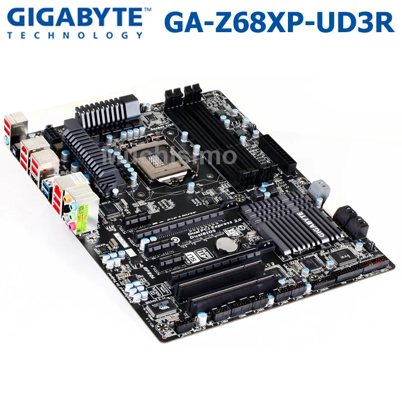 GIGABYTE GA-Z68XP-UD3R материнская плата Z68 LGA 1155 DDR3 32 Гб Core i7/Core i5/Core i3 Intel 32nm Desktop Mainbaord ATX |