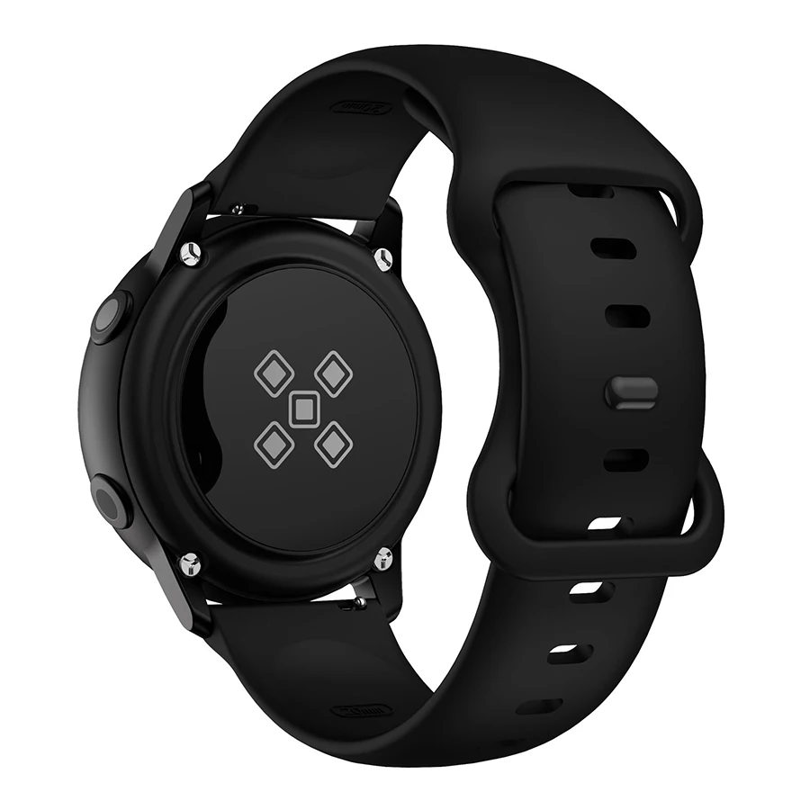 Ремешок силиконовый для Xiaomi Amazfit GTS 2 Mini/2e/Bip браслет Huami GTR 2e/2/GTR 47 мм/Stratos/Pace 20 22 мм