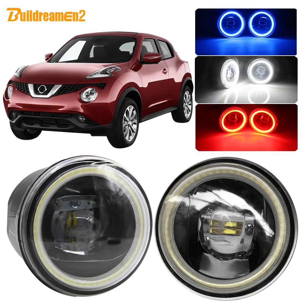 Buildreamen2 Автомобильный светодиодный противотуманный светильник объектив глаза