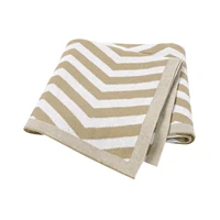 baby blanket super soft 100cotton knitted newborn girl bebes stroller wrap swaddle boy infant sofa bedding plaid quilt 10080cm
