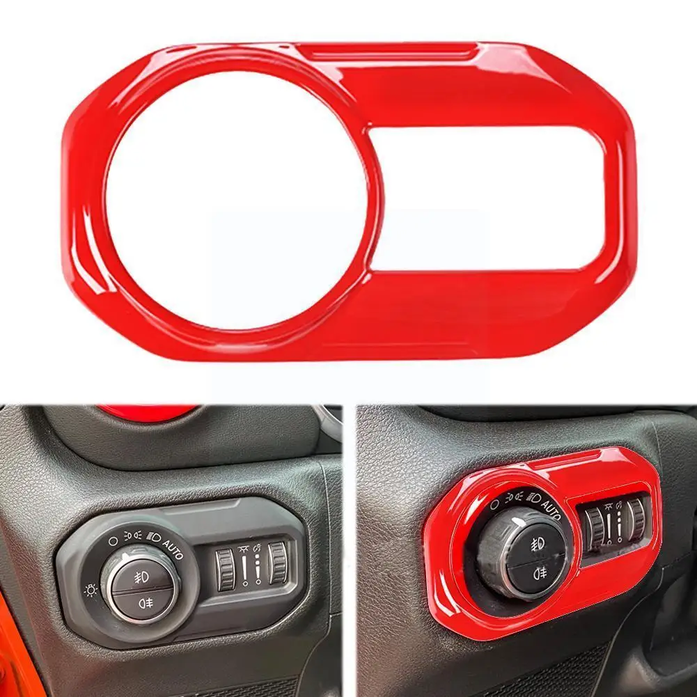 

Car interior interior front light switch cover For 2018-2021 Jeep JT and JL Wrangler JLU Gladiator H2V0
