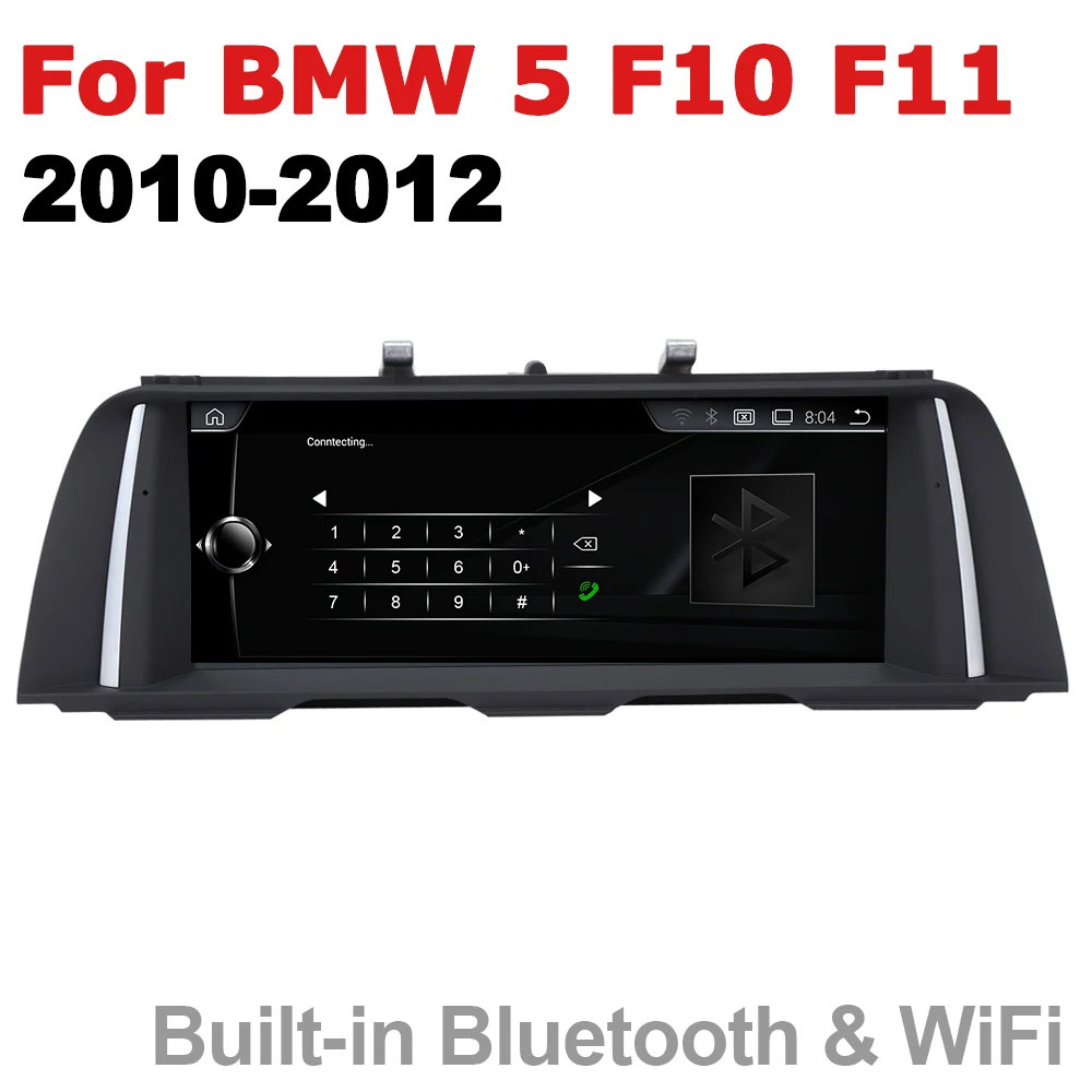 Автомобильный мультимедийный плеер с радио GPS Android для BMW 5 Series F10 F11 2010 ~ 2012 CIC стерео