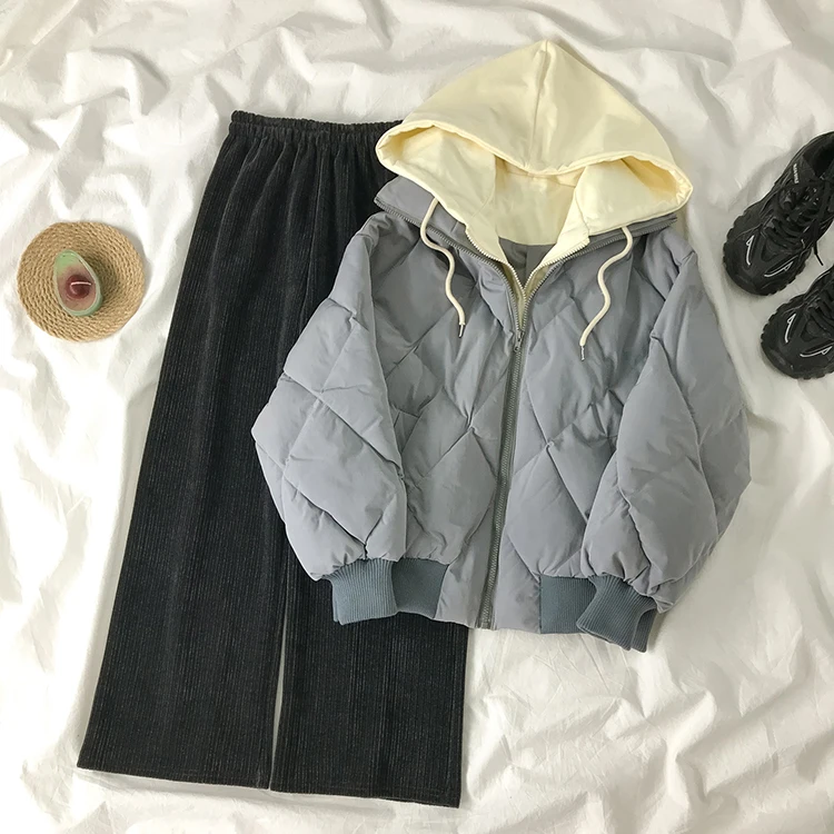 

Autumn and Winter Corduroy Pants Children 2020 nian New Style Retro Slimming All-Matching Casual Trousers High-waisted Wide-Leg