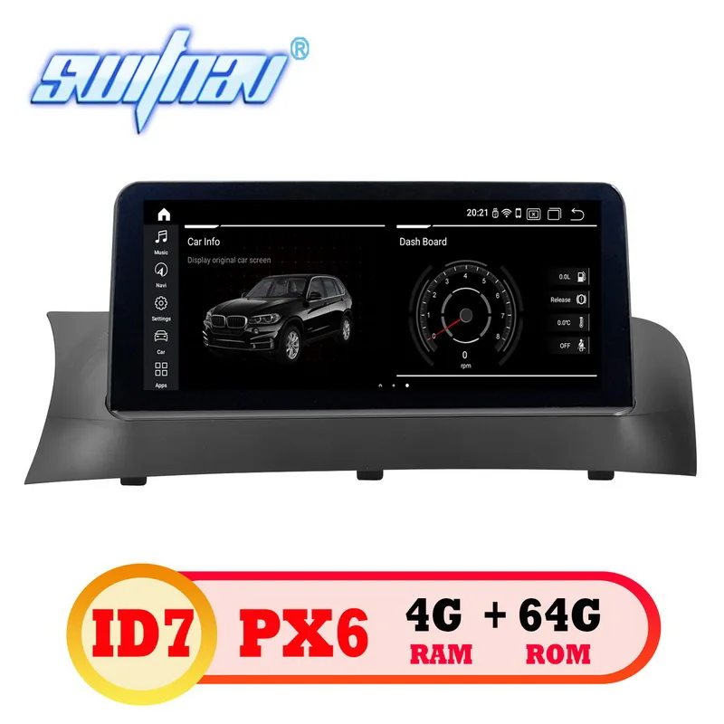 Android 9 0 ID7 4g 64g Автомобильный DVD для BMW X3 F25 X4 F26 CIC/NBT плеер аудио стерео Мультимедиа GPS