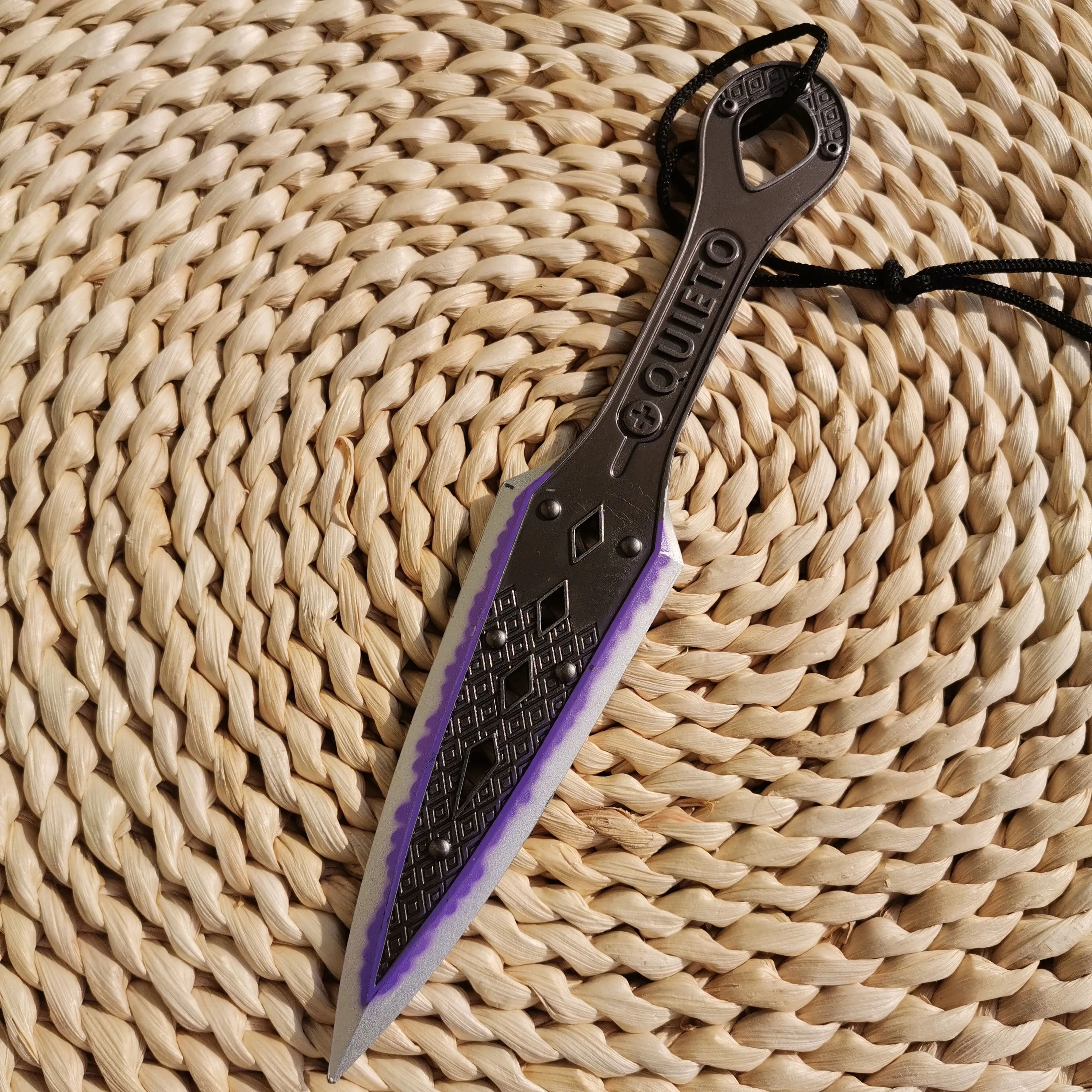 Apex Wraith Kunai Metal Prop Lengend Heirloom Alloy Hero Weapon Short Dagger Cosplay Full Size Unsharpened Model Gift | Дом и сад